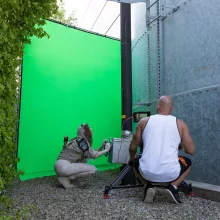 Manfrotto StudioLink Chroma Key Zöld Huzat 3 x 3m (LL LR83351)