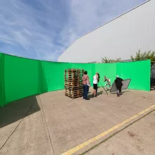 Manfrotto StudioLink Chroma Key Zöld Huzat 3 x 3m (LL LR83351)