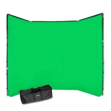 Manfrotto Chroma Key FX 4x2.9m háttér kit zöld (MLBG4301KG)