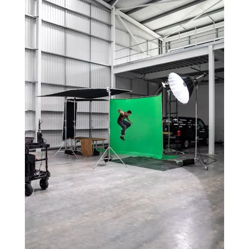Manfrotto Chroma Key FX 4x2.9m háttér huzat zöld (MLBG4301CG)