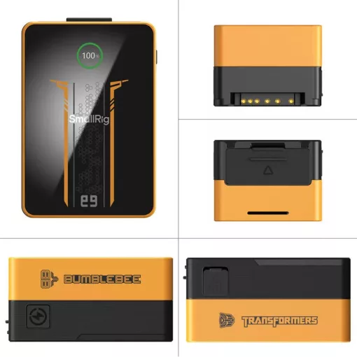 Smallrig 5527 VB99 Pro Mini V Mount Battery (Bumblebee Edition-Transformers)