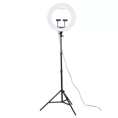   "Vlog-fény"-Jinbei EFR-48 LED körlámpa állvánnyal