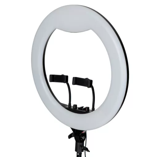 "Vlog-fény"-Jinbei EFR-48 LED körlámpa állvánnyal