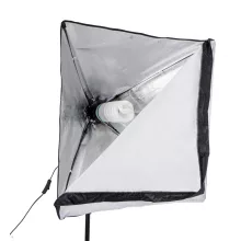 Mikrosat CLK3 Youtuber Softbox Szett - 2x85W teljesítmény + 60x60cm softbox