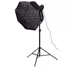   Godox DP600III-V Vakuszett  8clicks softboxal és Kioldóval benti fotózáshoz - 600Ws - 100cm - 2,5m