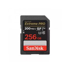   SanDisk Extreme PRO SDXC™ memóriakártya 256GB ( 200MB/s olvasási / 140MB/s írási sebesség) UHS-I, Class 10, U3, V30 (121597)