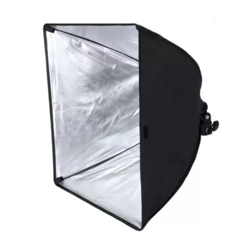 Mikrosat 60x60 cm-es nyitható softbox E27 foglalattal SB107 (fénycső nélkül)