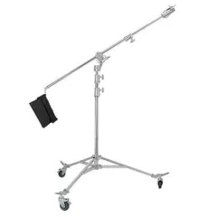 Jinbei 2 in 1 acél boom lámpaállvány (M-8) 530cm