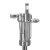 Jinbei 2 in 1 acél boom lámpaállvány (M-8) 530cm