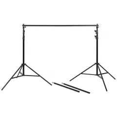   Jinbei JB12-3200FPG XL Háttértartó Szett Hordtáskában (3Mx3.2M) - légcsillapításos állvánnyal