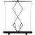 Mikrosat Pull-Up Fehér Háttér 145x200cm (Fehér-BD2008)