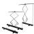 Mikrosat Pull-Up Fehér Háttér 145x200cm (Fehér-BD2008)