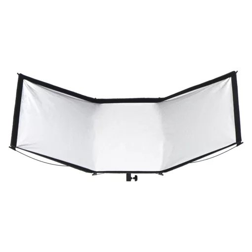 Jinbei 3in1  Íves Derítőlap Kit - 120cm x 65cm (ezüst/fehér/arany)