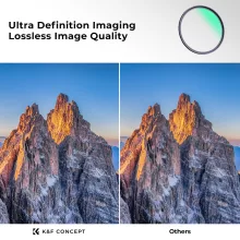 K&F Concept NANO-X series, B270, HD, MCUV szűrő, vízlepergető, karcálló, 52mm (KF-01-984)