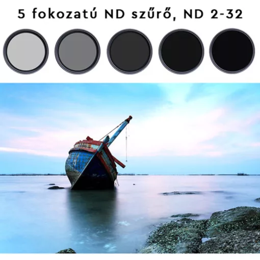 K&F Concept NANO-X Varion ND 2-32, 49mm + 3db törlőkendő (KF-01-1166V1)
