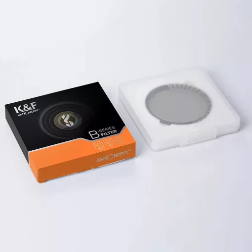 K&F Concept Slim vario ND 2-400 változtatható szürkeszűrő, 37 mm (KF-01-1102)