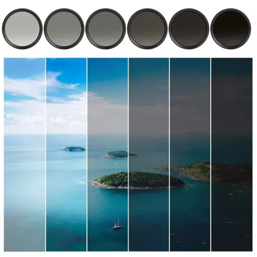 K&F Concept Slim vario ND 2-400 változtatható szürkeszűrő, 40.5 mm (KF-01-1103)