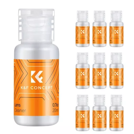 K&F Concept 20ml tisztító folyadék, szenzor, kamera tisztításhoz, 10db-os kiszerelés (KF-1699)