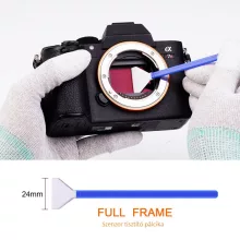 K&F Concept kamera full frame tisztító szett, 24 mm, 10 db-os + 20 ml tisztító folyadékkal (KF-1617)