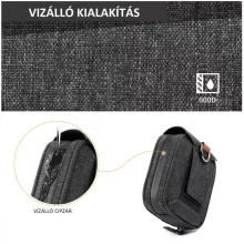 K&F Concept 4 zsebes kameralencse, szűrőtok, vízálló, ütésálló, porálló  (max. 95mm-es) - KF-13-117