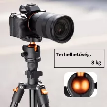 K&F Concept K234A0+BH-28L állvány, fekete-narancssárga (KF-09-101V1)
