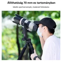 K&F Concept gimbal állványfej, arca swiss, magnézium-alumínium (KF-31-033)