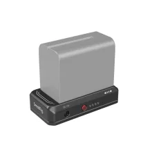 SMALLRIG NP-F Battery Adapter Mount Plate Kit with NP-FZ100 Dummy Battery Power Cable (Advanced Edition) 4341