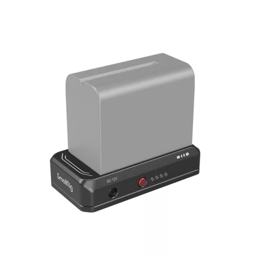 SMALLRIG NP-F Battery Adapter Mount Plate Kit with NP-FZ100 Dummy Battery Power Cable (Advanced Edition) 4341