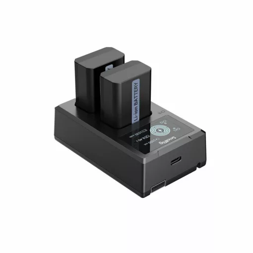 SmallRig 3818 NP-FW50 Akku és Töltő Szett (2db akku és dual töltő)