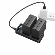 SmallRig 3823 NP-F970 Dupla töltő és akku szett