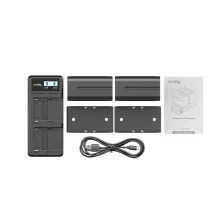 SmallRig 3823 NP-F970 Dupla töltő és akku szett