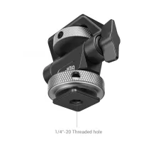 Smallrig 2905 Drehbare und Neigungsverstellbare Monitorhalterung mit Kaltschuhhalterung