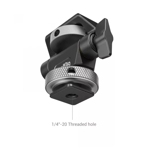 Smallrig 2905 Drehbare und Neigungsverstellbare Monitorhalterung mit Kaltschuhhalterung