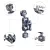 SmallRig 3873 Magic Arm dupla gömbfejjel