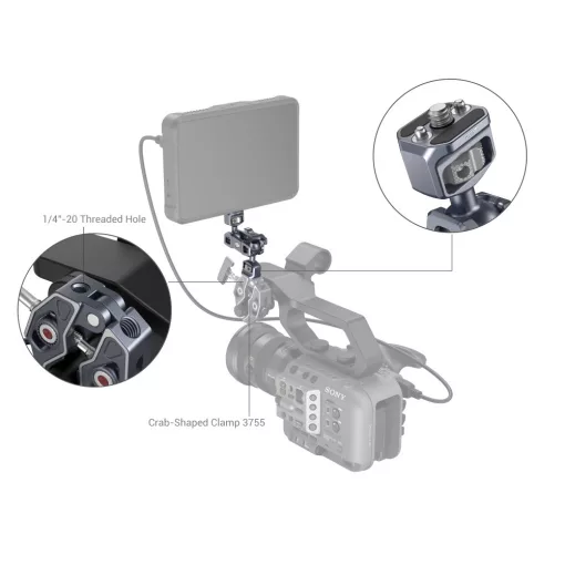 SmallRig 3873 Magic Arm dupla gömbfejjel