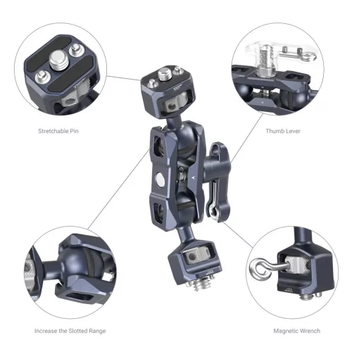 SmallRig 3874 Magic Arm dupla gömbfejjel