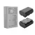   SmallRig 4074 NP-FZ100 Akku Sony fényképezőgéphez - 1db! - pótlás a dual töltőhöz