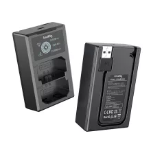 SmallRig 3824B NP-FZ100 Akku és Töltő Szett (2db akku és dual töltő)
