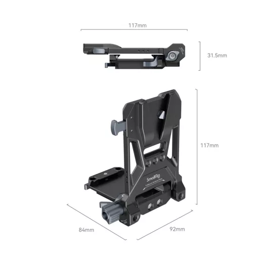 SMALLRIG 4064B  kompakt V-Mount Akku Tartó