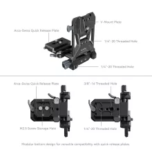 SMALLRIG 4064B  kompakt V-Mount Akku Tartó