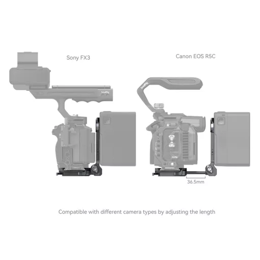 SMALLRIG 4064B  kompakt V-Mount Akku Tartó