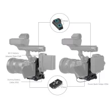 SMALLRIG 4064B  kompakt V-Mount Akku Tartó