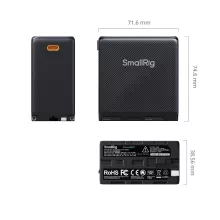 SmallRig 4577 NP-F970 akku USB-C csatlakozással - Zöld