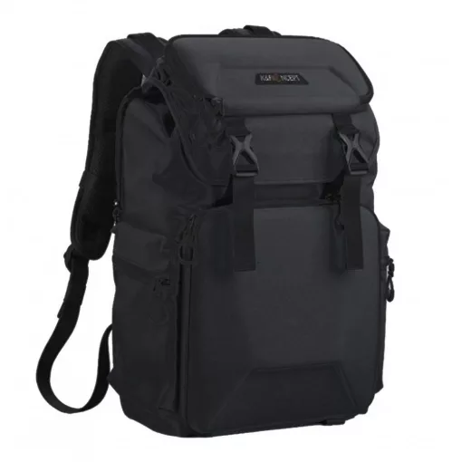 K&F Concept KF-13-098V2 professzionális kamera hátizsák, laptop zsebbel 22L - fekete