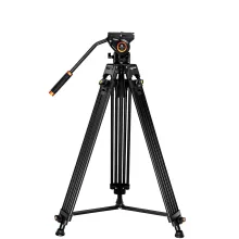 K&F Concept VA18 videóállvány, VH081 video-fluid Fej, 183cm magasság, 8kg teherbírás (KF-09-121)