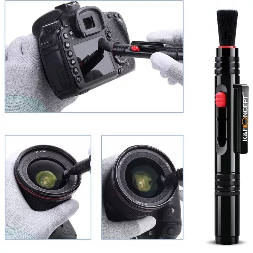 K&F Concept 23 az 1-ben kamera objektív tisztító készlet + 15 ml tisztító folyadék (KF-1919)