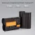   K&F Concept hordozható dupla USB-C akkumulátor MH-25 töltő + 2db EN-EL15 akkumulátor 2100mAh (KF-28-0012)