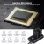   K&F Concept hordozható dupla USB-C akkumulátor LC-E6 töltő + 2db LP-E6NH akkumulátor 2250mAh (KF-28-0021)