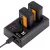   K&F Concept hordozható dupla USB-C akkumulátor BC-TRW töltő + 2db FW50 akkumulátor 1100mAh (KF-28-0015)