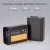   K&F Concept hordozható dupla USB-C akkumulátor BC-TRW töltő + 2db FW50 akkumulátor 1100mAh (KF-28-0015)